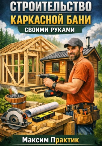 Максим Практик, Строительство каркасной бани своими руками